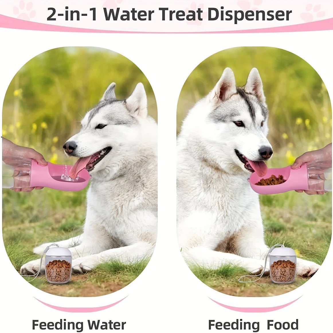 Dog Cat Water Bottle Portable