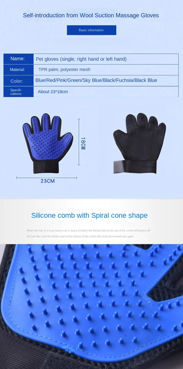 Pet Grooming Glove