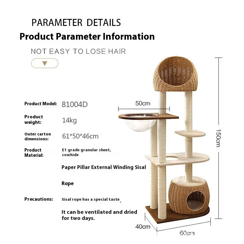 Cat Tree cat Trees Tower Scratcher Cat Scratching