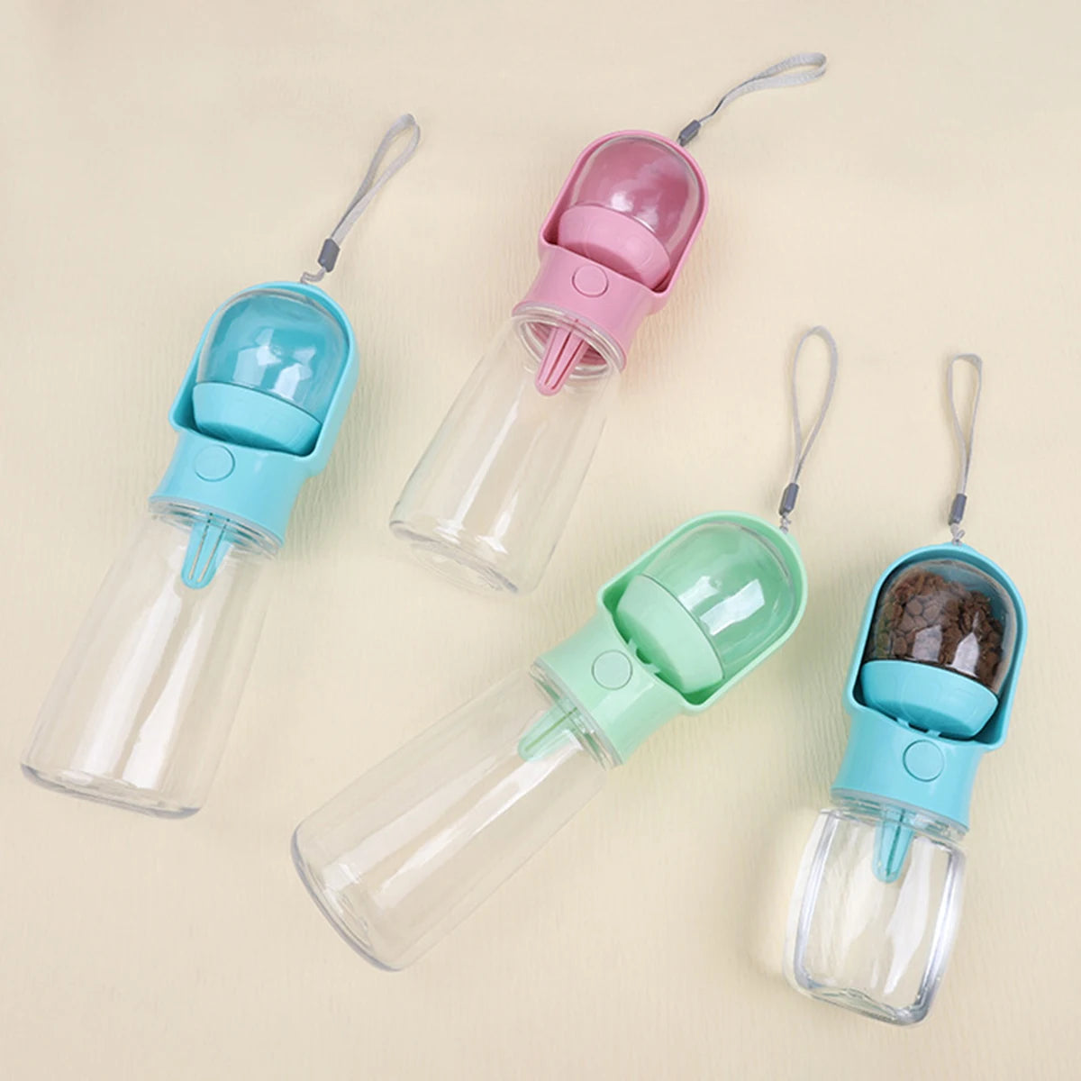 Pet feeding/water supplies, pet going out water cups, portable carry-on cups, pet water and food integrated cups.-zmt